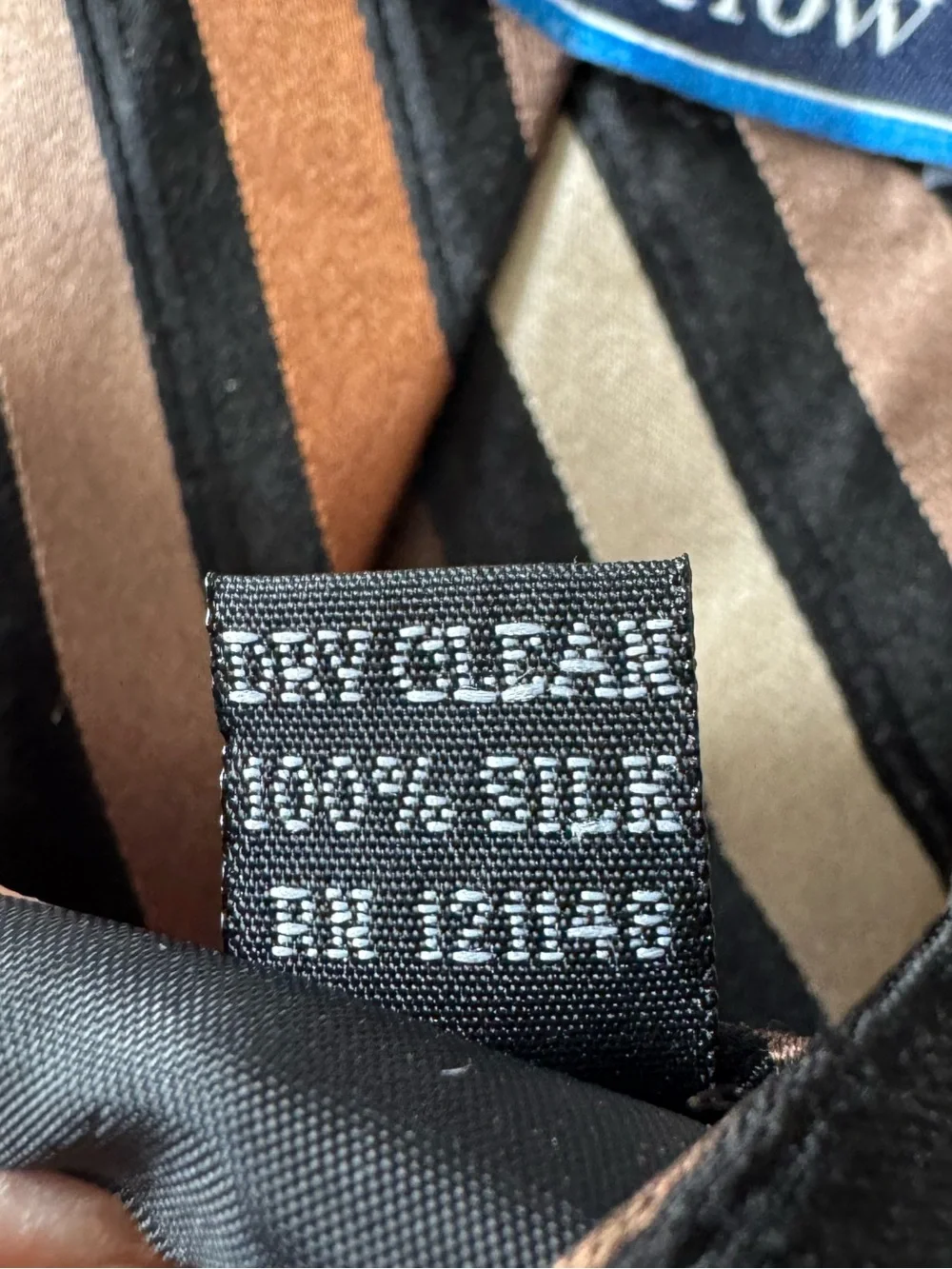 Mens Silk Striped Neck Tie Luxe Old Money Quiet Luxury‎ Preppy Wedding